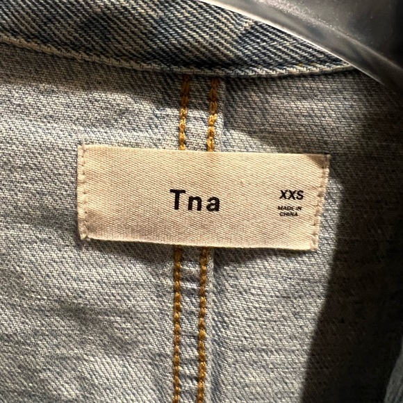 TNA Long Denim Jacket - Picture 2 of 2